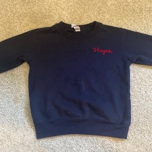 Hayes monogram sweatshirt